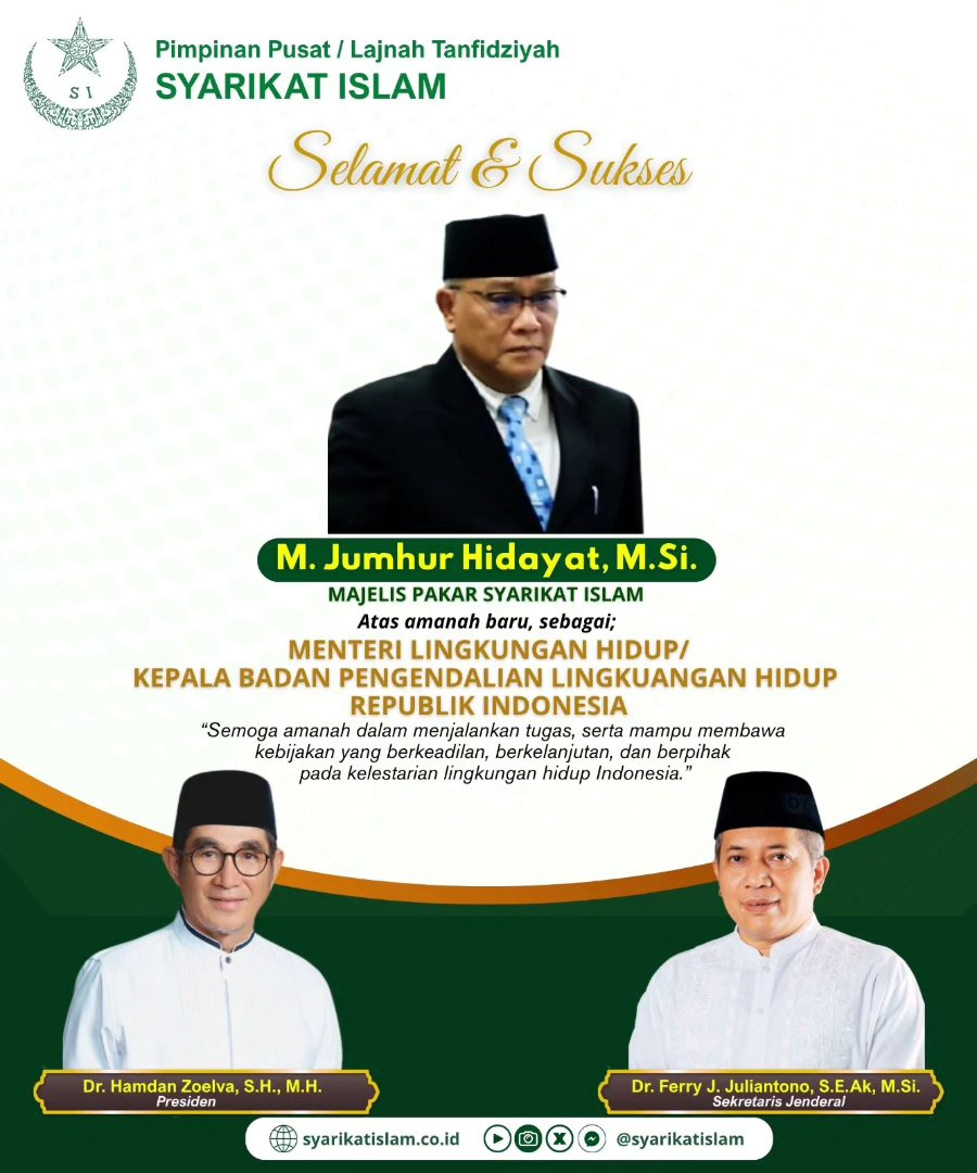 MENTERI LINGKUNGAN HIDUP